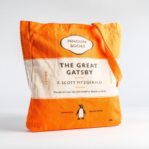 The Great Gatsby - F. Scott Fitzgerald (orange). Book bag. Penguin Merchandise