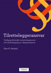 Tilretteleggeransvar av Olav Fr. Perland (Innbundet)