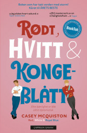 Rødt, hvitt og kongeblått av Casey McQuiston (Heftet)