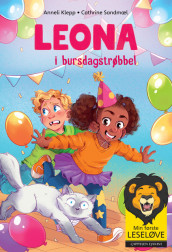 Min første leseløve - Leona 3: Leona i bursdagstrøbbel av Anneli Klepp (Ebok)