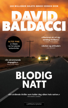 Blodig natt av David Baldacci (Innbundet)