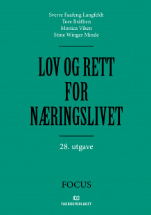 Lov og rett for næringslivet av Sverre Faafeng Langfeldt, Tore Bråthen, Monica Viken og Stine Winger Minde (Innbundet)