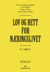 Lov og rett for næringslivet av Tore Bråthen, Sverre Faafeng Langfeldt, Stine Winger Minde og Monica Viken (Innbundet)