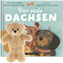 Den vesle dachsen og Tinka Teddy kosebamse av Ronny Brede Aase og Tuva Fellman (Pakke)